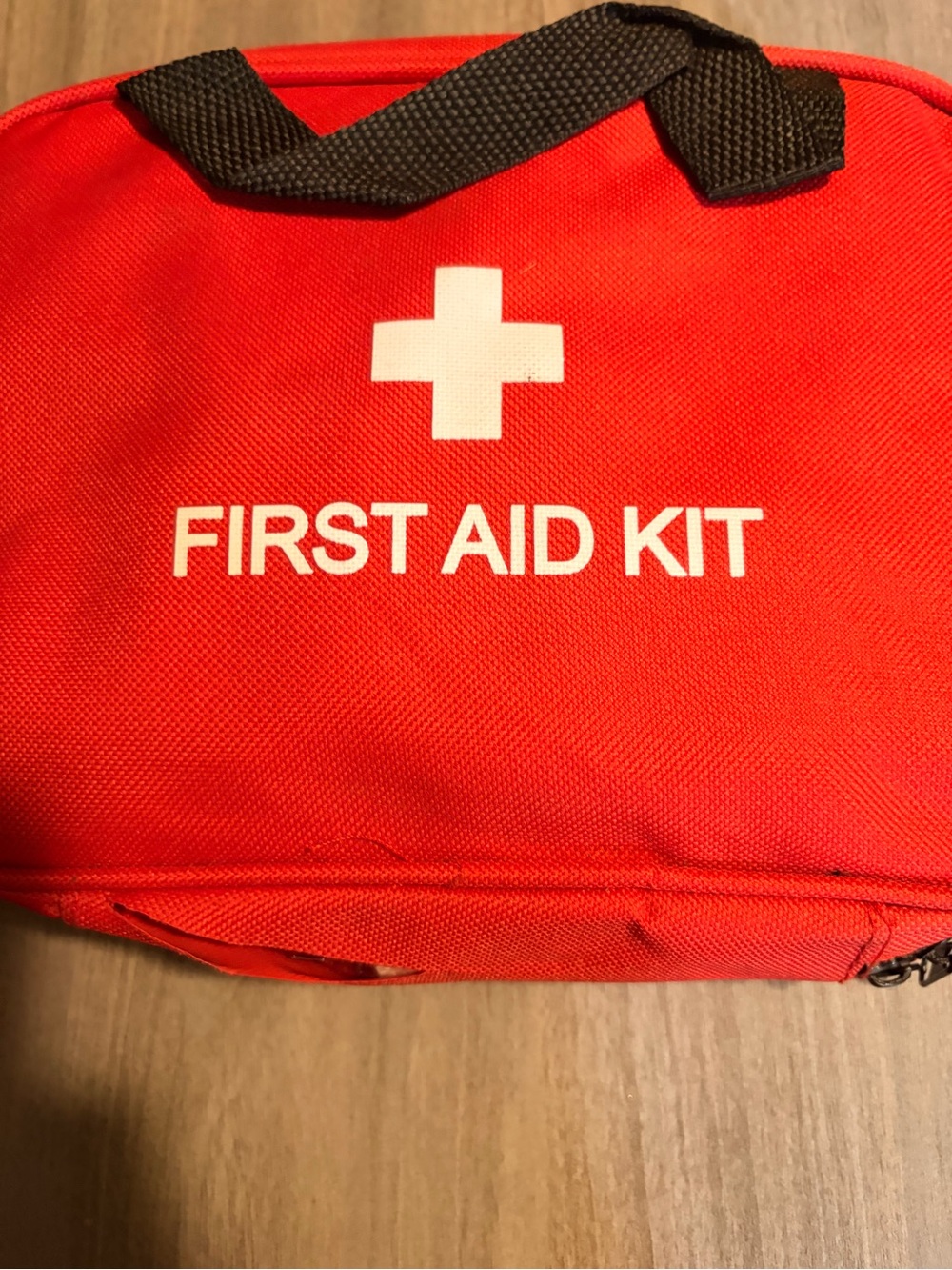 First Aid Kit Travel Pouch - Red